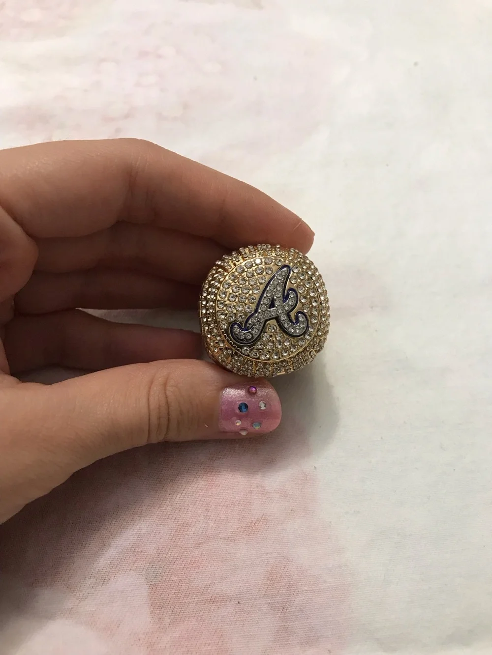 2021 Atlanta Braves World Series Championship Ring Albies